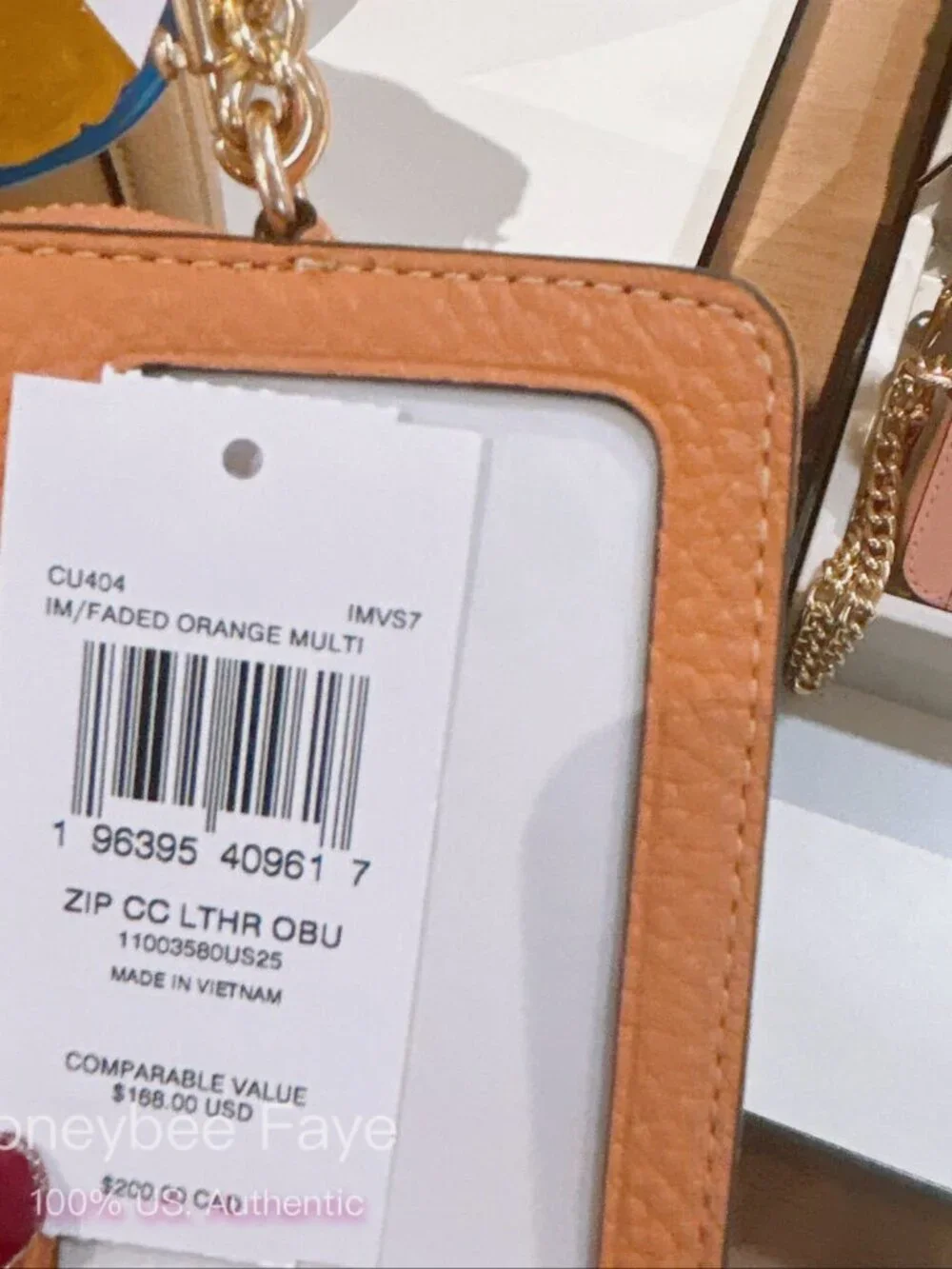 Coach x Observed By Us Zip Card Case CU404